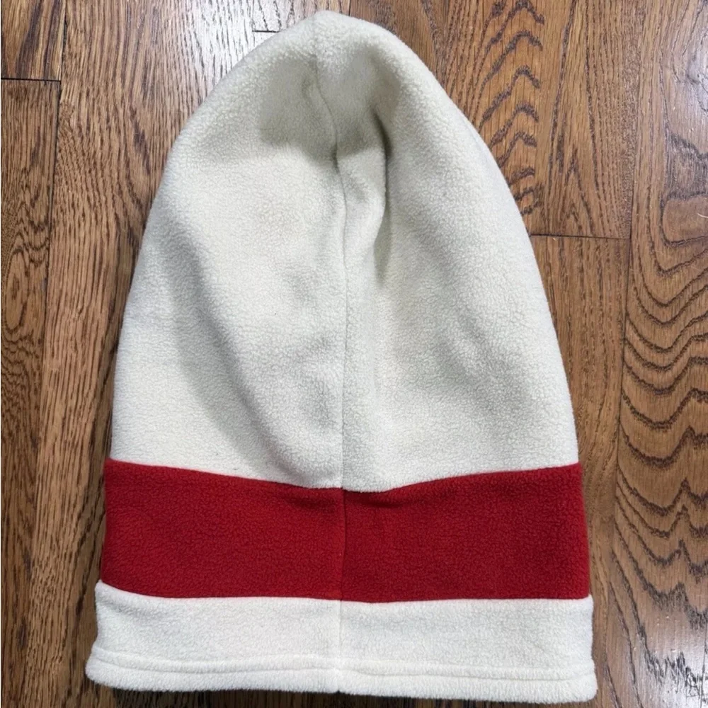 Supreme balaclava Face mask Fleece Beige Red Unisex One Size
